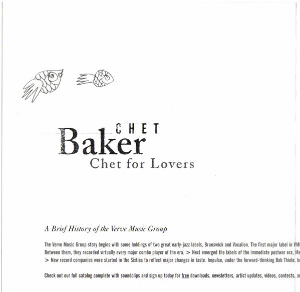 Chet Baker John Coltrane Stan Getz For Lovers - Baker, Chet
