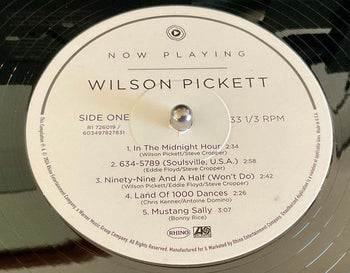 Now Playing - Pickett, Wilson