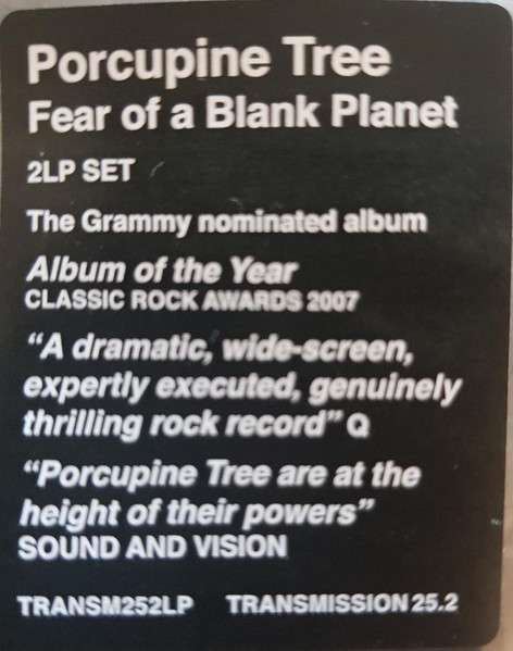 Fear Of A Blank Planet - Porcupine Tree [LP]