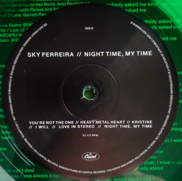 Night Time, My Time - Ferreira, Sky