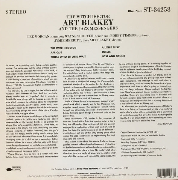 The Witch Doctor - Blakey, Art