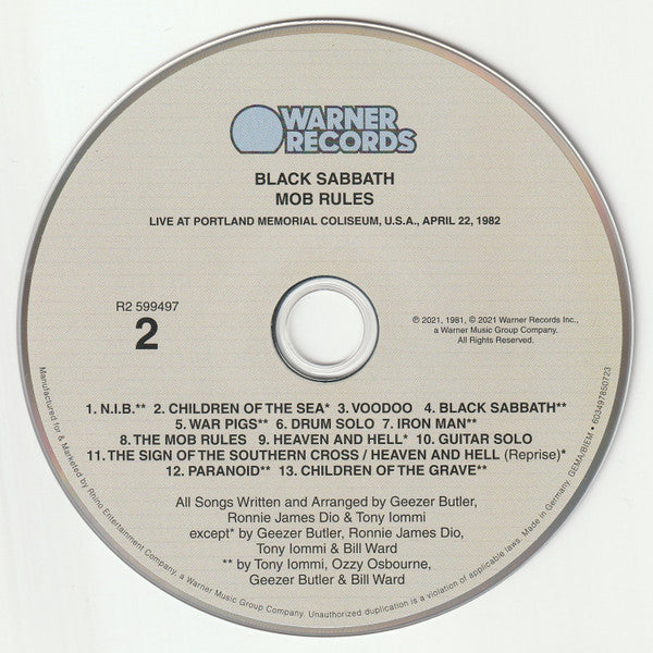 Mob Rules - Black Sabbath