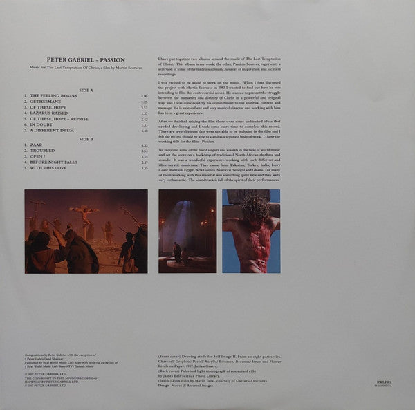 Passion: Music For The Last Temptation Of Christ - Gabriel, Peter