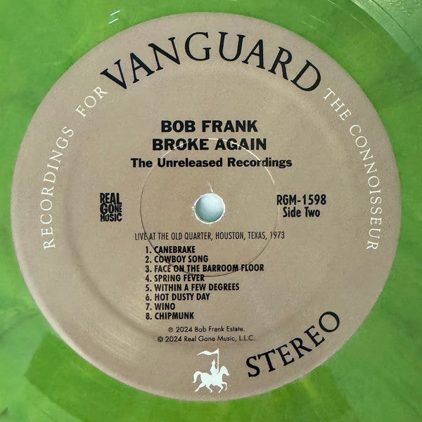 Broke Again--The Unreleased Recordings - Frank, Bob