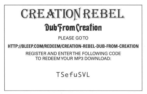 Dub From Creation - Creation Rebel