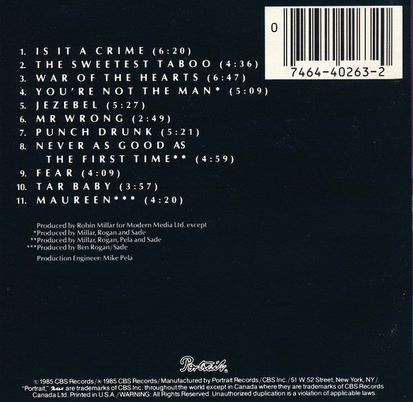 Promise - Sade