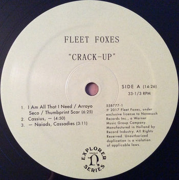 Crack-Up - Fleet Foxes