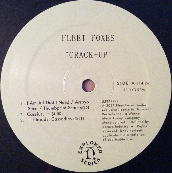 Crack-Up - Fleet Foxes