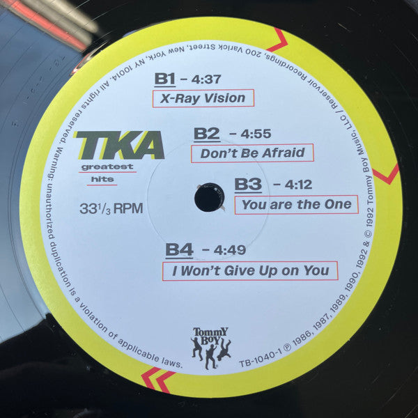Greatest Hits - TKA