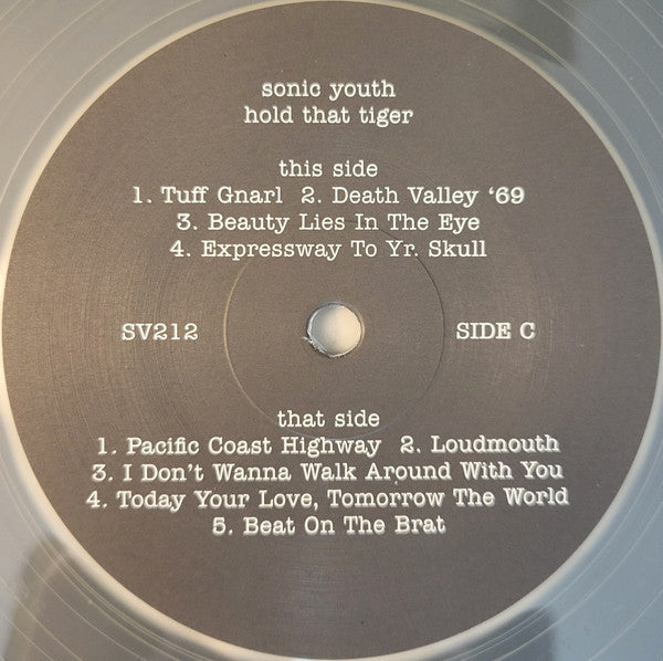 Hold That Tiger - Sonic Youth