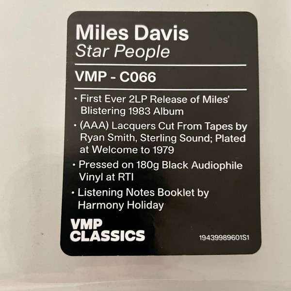 Star People - Davis, Miles