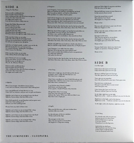 Cleopatra (Deluxe) - Lumineers