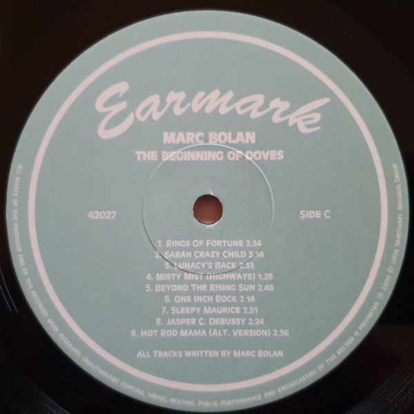 The Beginning Of Doves - Bolan, Marc