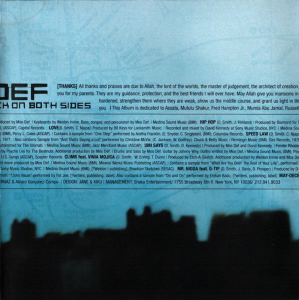 Black On Both Sides - Mos Def