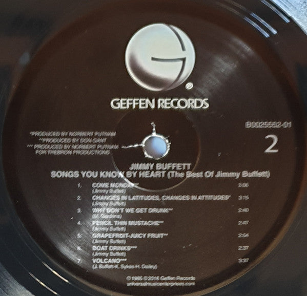 Songs You Know By Heart - Jimmy Buffett's Greatest - Buffett, Jimmy