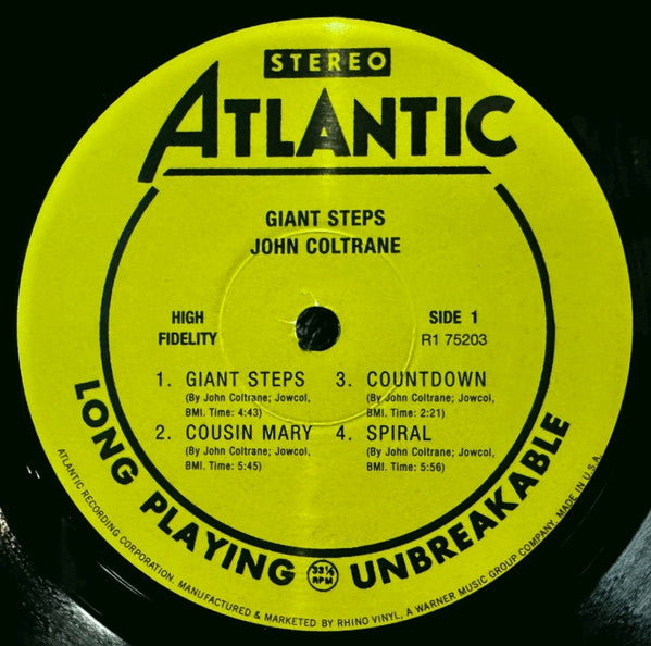 Giant Steps - Coltrane, John