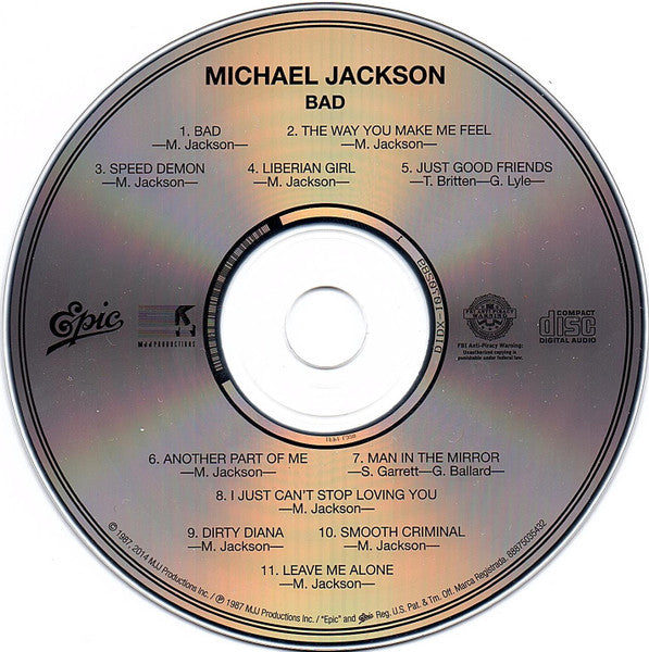 Bad - Jackson, Michael