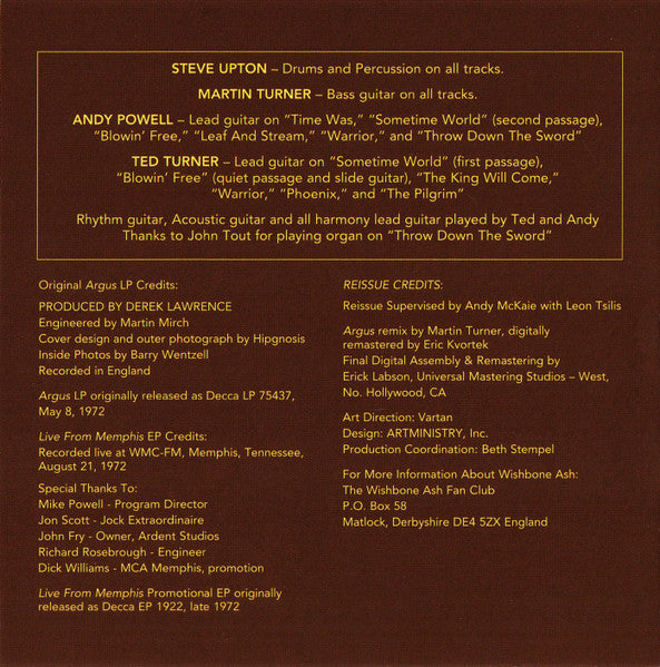 Argus - Wishbone Ash
