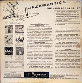 Jazzmantics - Graas, John Nonet