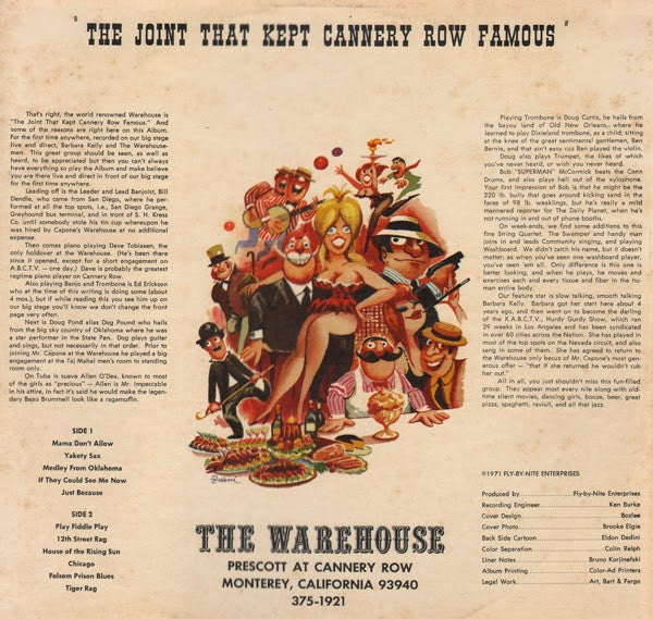 Expose Yourself To The Great Music Of - Kelly, Barbara And The Warehousemen
