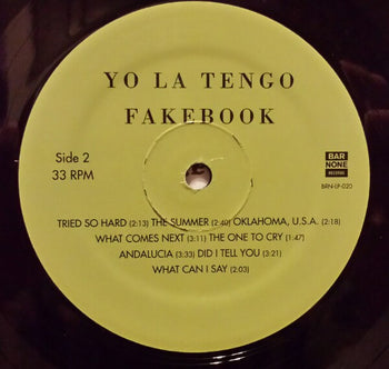Fakebook - Yo La Tengo