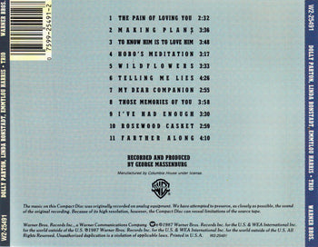 Trio - Parton, Dolly/ Linda Ronstadt/ Emmylou Harris