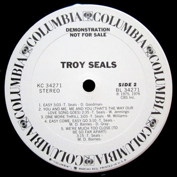 Troy Seals - Seals, Troy