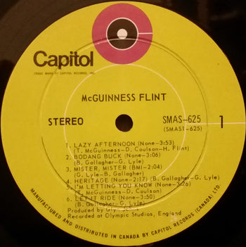 McGuinness Flint - McGuinness Flint