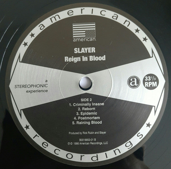 Reign In Blood - Slayer