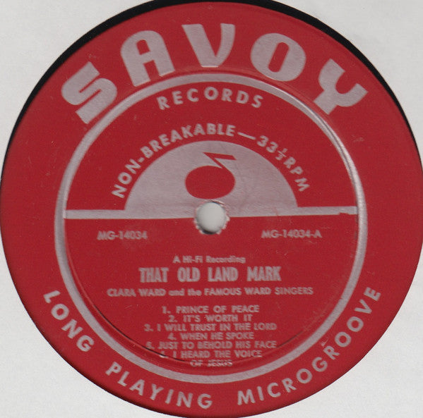 That Old Landmark - Ward, Clara And The Famous Ward Singers