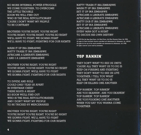 Survival - Marley, Bob & Wailers