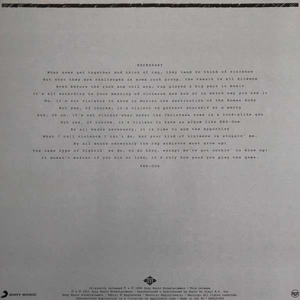 By All Means Neccessary - Boogie Down Productions