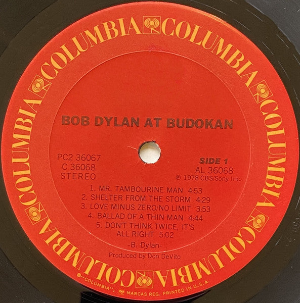 Bob Dylan At Budokan - Dylan, Bob
