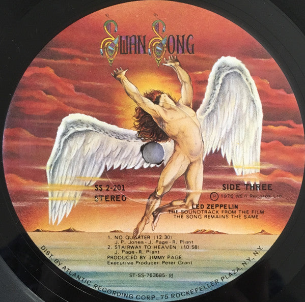 The Soundtrack From The Film The Song Remains The  - Led Zeppelin