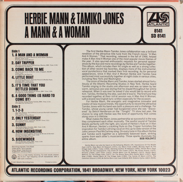 A Mann & A Woman - Mann, Herbie
