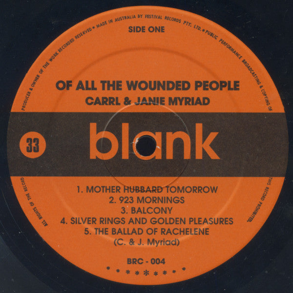 Of All The Wounded People... - Carrl & Janie Myriad