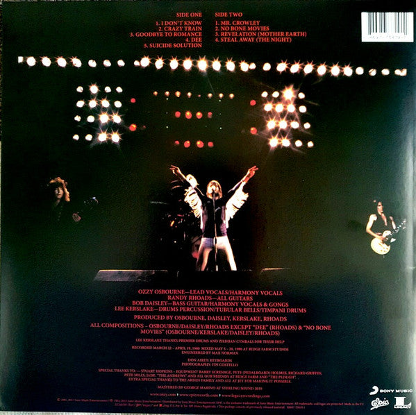 Blizzard Of Ozz - Osbourne, Ozzy