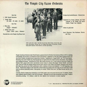 Some Kazoos - Temple City Kazoo Orchestra