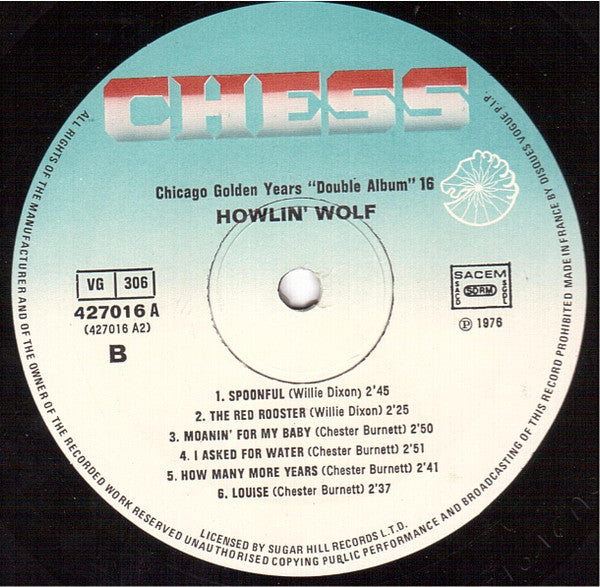 Chicago Golden Years "Double Album" 16 - Howlin' Wolf
