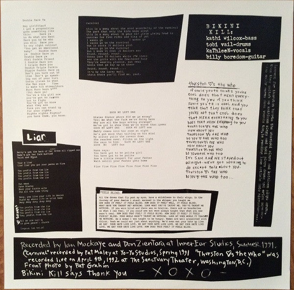 Bikini Kill - Bikini Kill [12"]