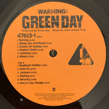Warning - Green Day [LP]