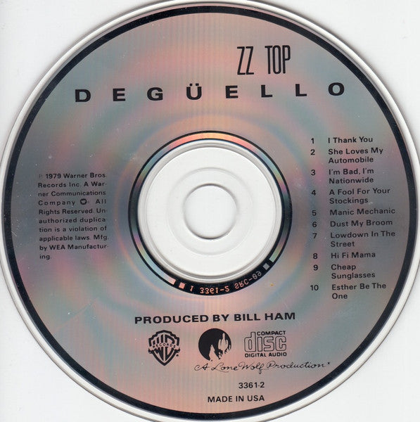 Deguelo - Zz Top