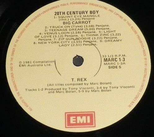 20th Century Boy - Bolan, Marc