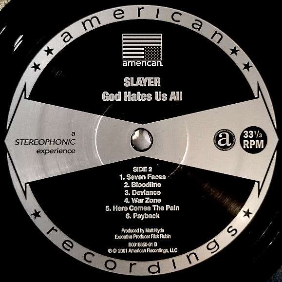 God Hates Us All - Slayer