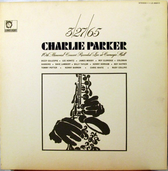 3/27/65 Charlie Parker 10th Memorial Concert - Various