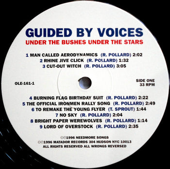 Under The Bushes Under The Stars - Guided By Voices