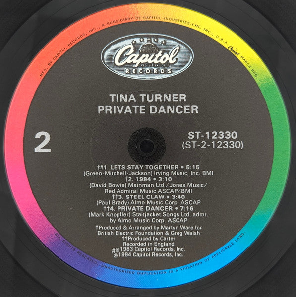 Private Dancer - Turner, Tina