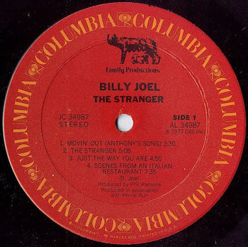The Stranger - Joel, Billy