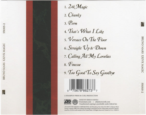 24k Magic - Mars, Bruno