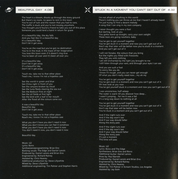 All That You Can'T Leave Behind - U2